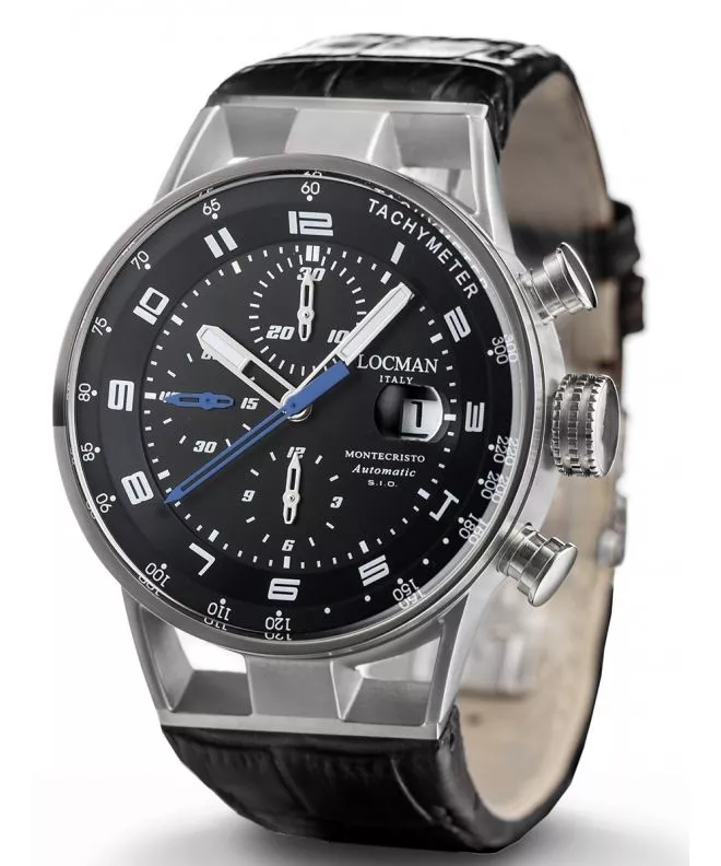 Locman Montecristo Automatic Chronograph Men's Watch 0516A01S-00BKBLPK