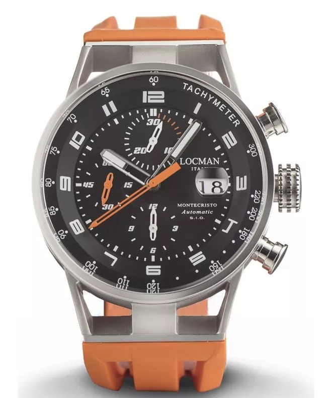 Locman Montecristo Automatic Chronograph Men's Watch 0516A01S-00BKORSO