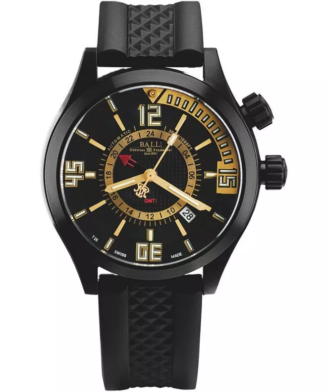 Ball Fireman Storm Chaser Pro Automatic Chronograph Men's Watch DG1020A-PAJ-BKGO