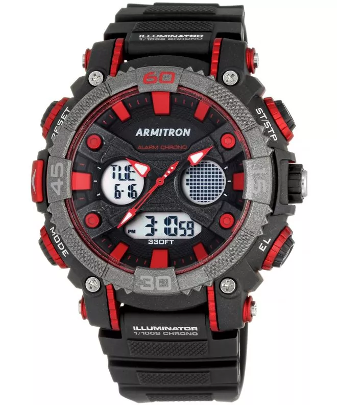 Armitron Ana-Digitals watch 20-5108RED