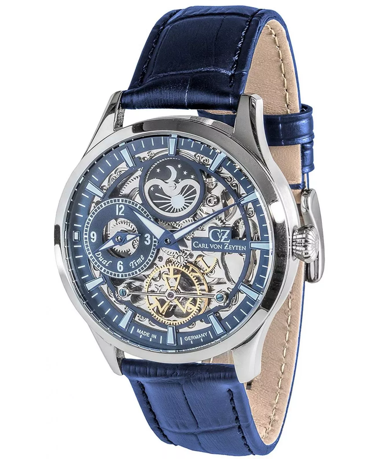Carl von Zeyten Freiburg Skeleton Automatic Men's Watch CVZ0063BLS