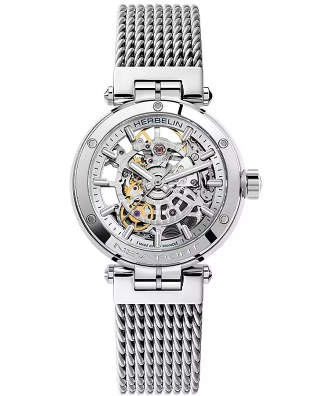 Herbelin Newport Squelette Limited Edition Women's Watch 1658/SQ12B