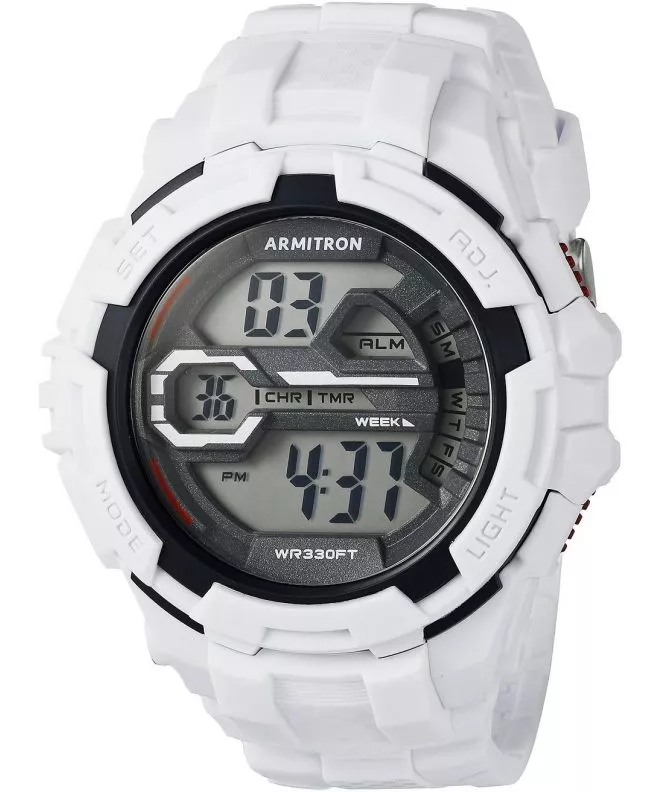 Armitron Sport Retro Reloj de pulsera con cronógrafo digital para hombre, 40/8487