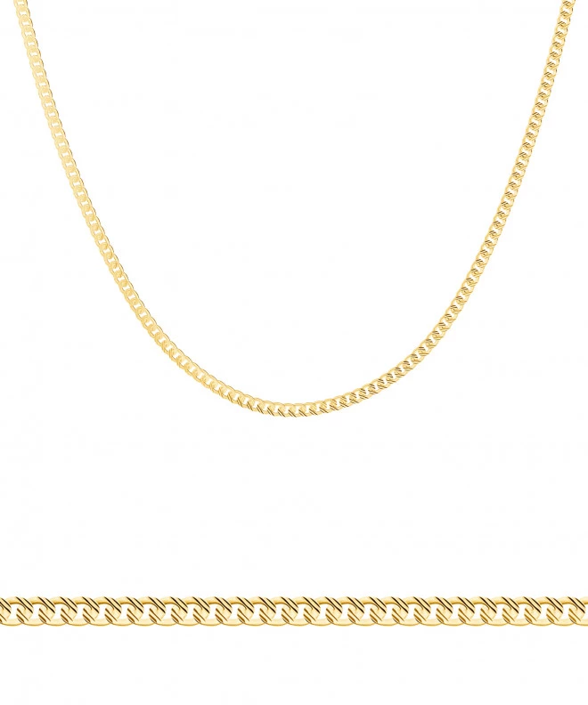 Bonore Length 50 cm, Width 1 mm - Gold 585, Type Curb chain 146911