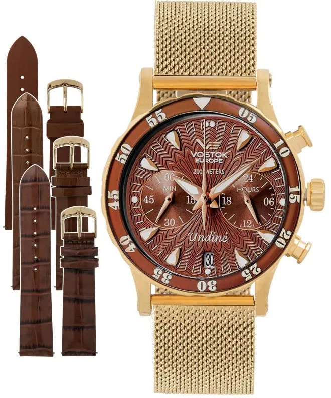 Vostok Europe Undine Chronograph Women's Watch VK64-515B569-MX