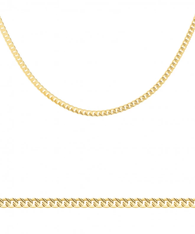 Bonore Length 45 cm, Width 2 mm - Gold 585 - Type Curb chain 146924