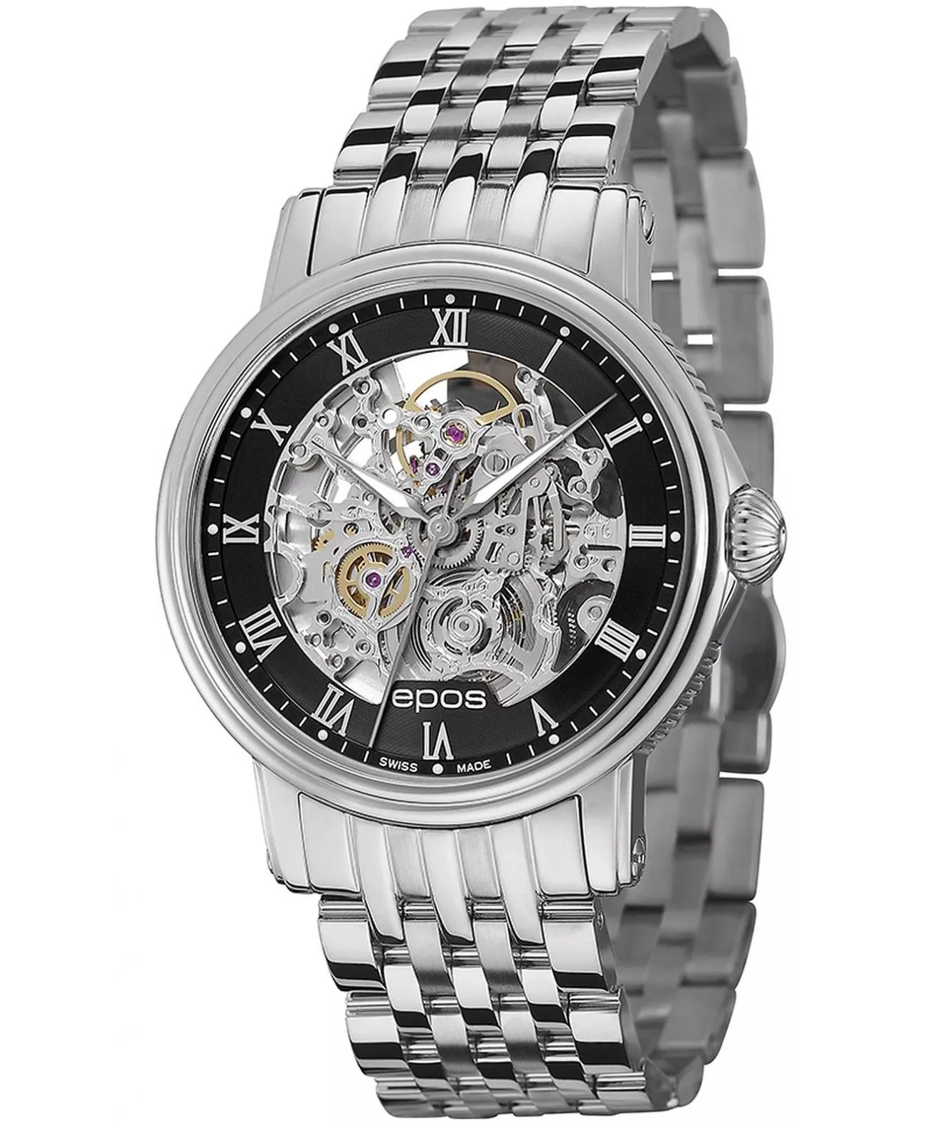 Epos Emotion Skeleton Automatic gents watch 3390.155.20.25.30