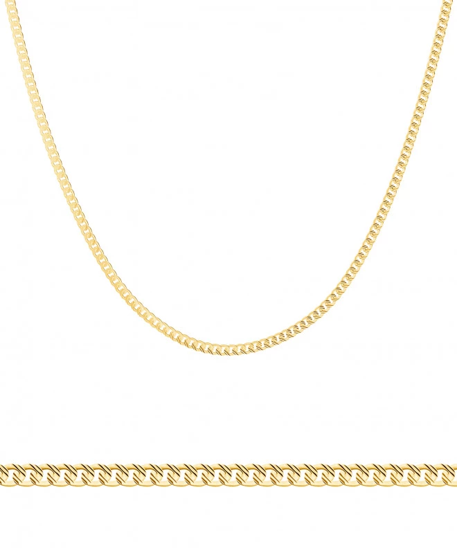 Bonore Length 55 cm, Width 2 mm - Gold 585 - Type Curb chain 146921