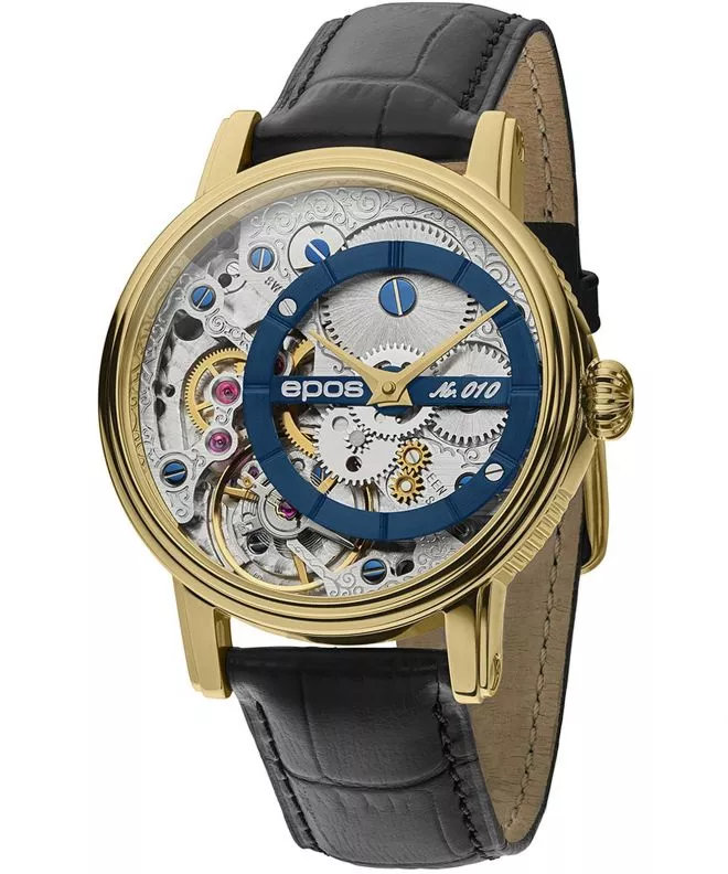 Epos Oeuvre D'Art Verso Skeleton Limited Edition gents watch 3435.313.22.16.25