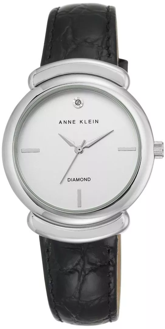 Anne Klein Diamond-Accented Women's Watch AK-2359SVBK