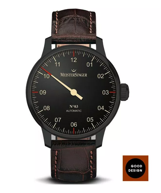 Meistersinger N°03 Automatic gents watch AM902BL_SG02