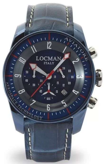 Locman Aviatore Men's watch 0450BLBLFWRBPSB