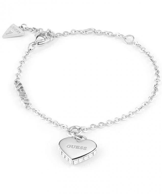 Ladies Guess G Colors Silver Bracelet - JEWELLERY from Market Cross  Jewellers UK