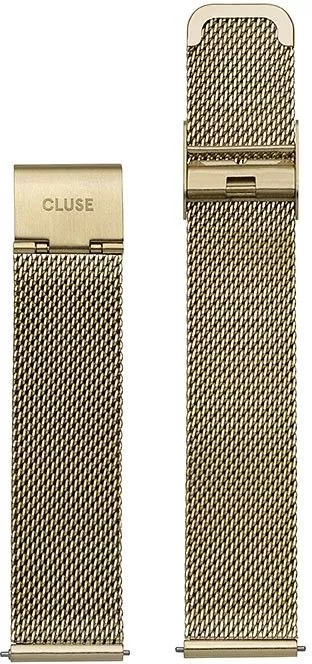 Cluse Minuit Mesh Gold 16 mm Watch Band CS1401101029