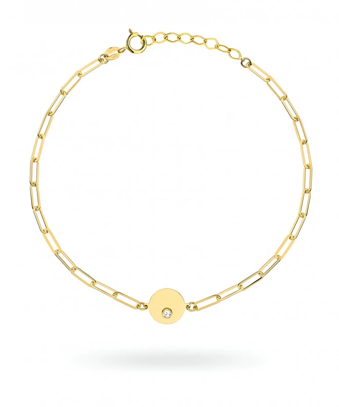 Bonore - Gold 585 - Cubic Zirconia bracelet 143532