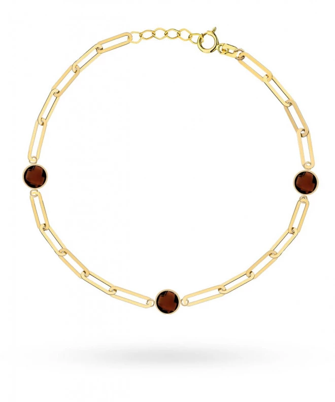 Bonore - Gold 585 - Kwarc bracelet 188335