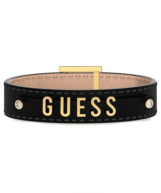 Bracelet Guess- Iconic Leather JUBB01496JWYGBKT-U