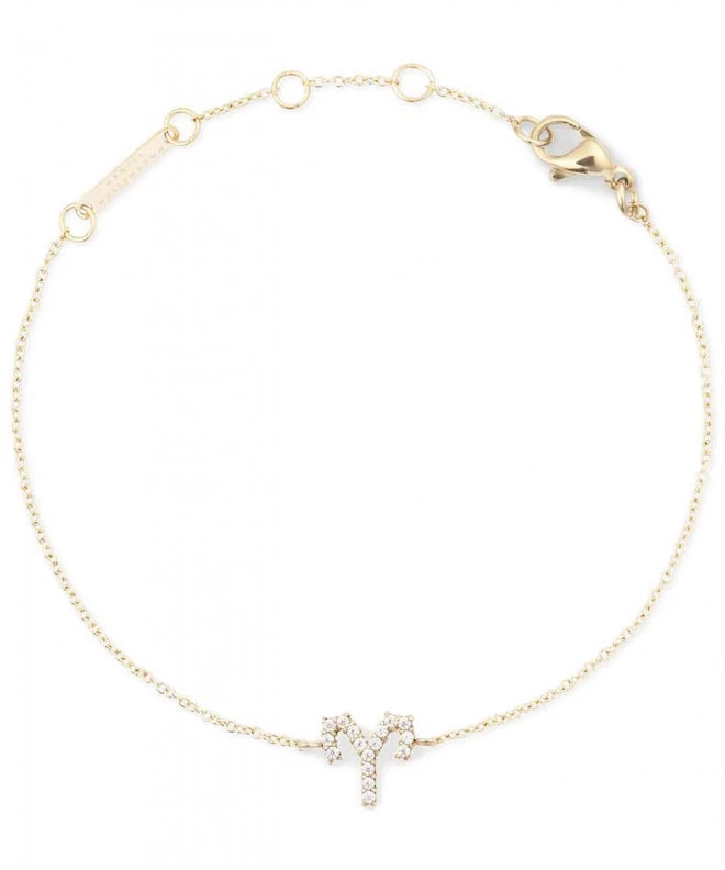 Daniel Wellington Crystal Zodiac Chain Gold Aries bracelet DW00400907