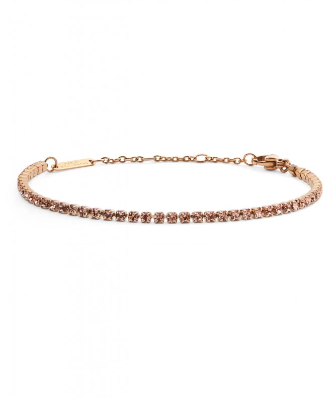 Daniel Wellington Classic Tennis Apricot Rose Gold bracelet DW00401112