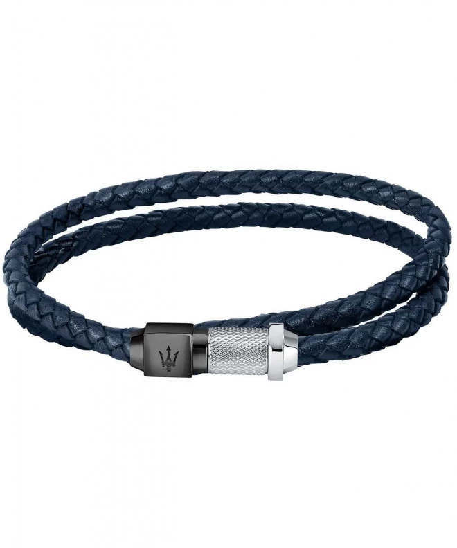 Maserati Recycled Leather bracelet JM223AVE19