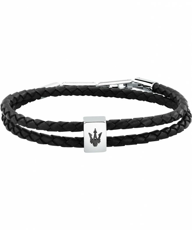 Maserati Leather bracelet JM226AVE44