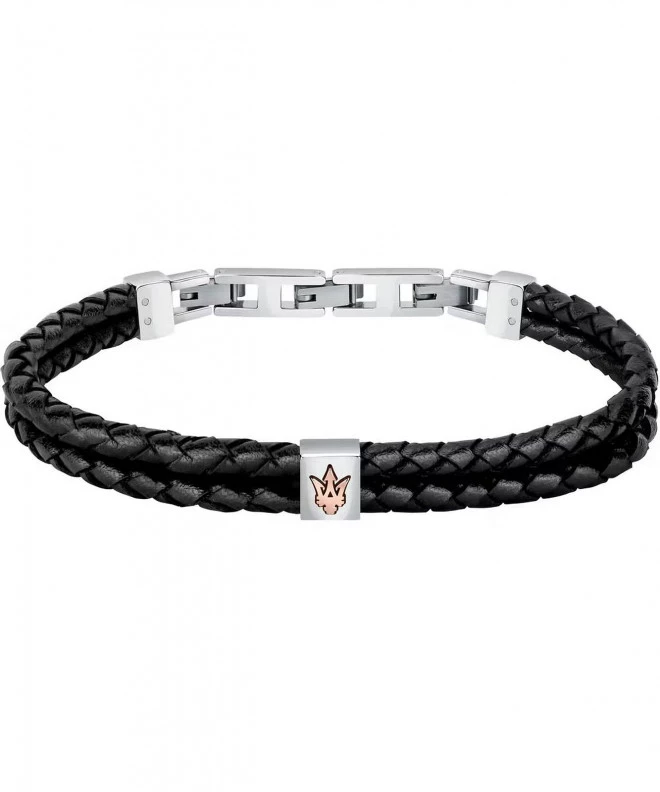 Maserati Recycled Leather bracelet JM422AVE13