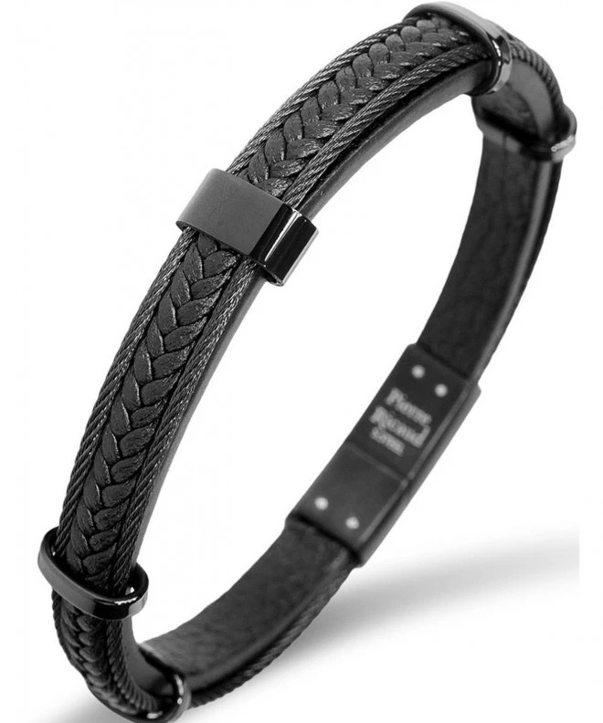 Men's bracelet Pierre Ricaud Black PR624.BBL