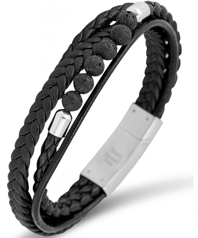 Men's Bracelet Pierre Ricaud Black PR626.BBL