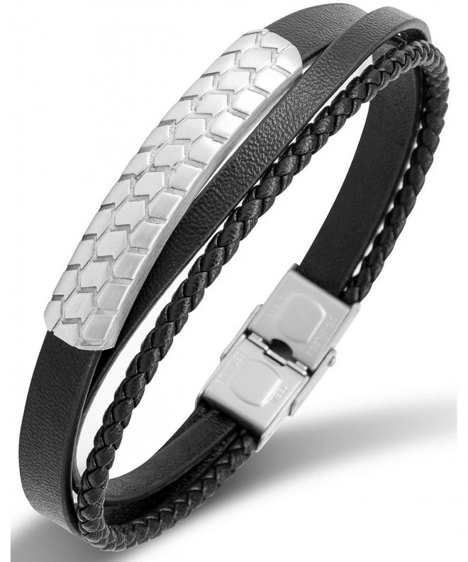 Men's bracelet Pierre Ricaud Black PR628.5BL