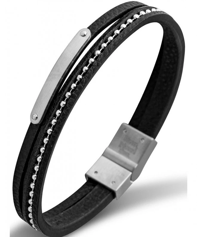 Men's bracelet Pierre Ricaud Black PR631.5BL