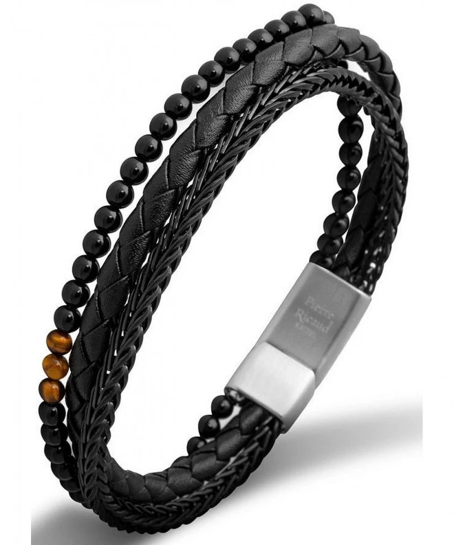 Men's bracelet Pierre Ricaud Black PR632.5BL