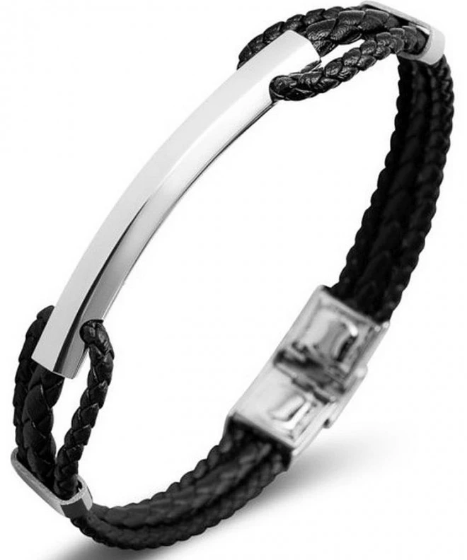 Men's bracelet Pierre Ricaud Black PR646.5BL