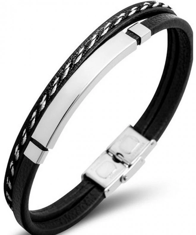 Men's bracelet Pierre Ricaud Black PR652.5BL
