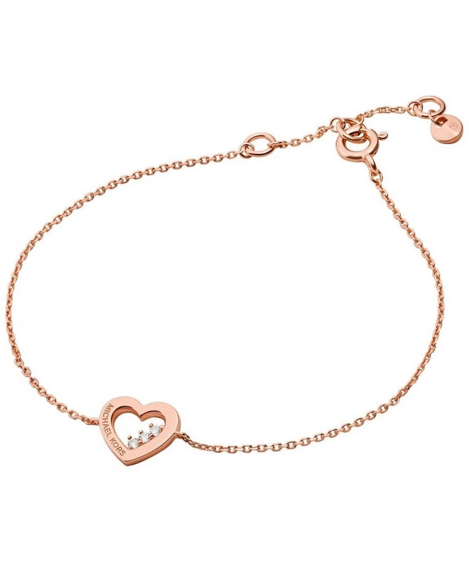 Buy MICHAEL KORS Sterling Silver Premium Rose Gold Bracelet MKC1518BG791 |  Shoppers Stop