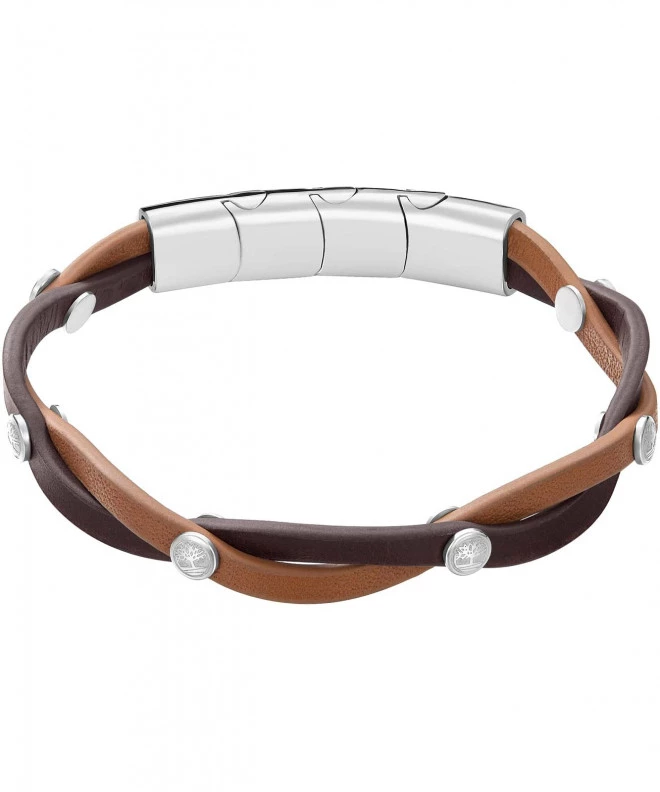 Timberland Doluble Brown bracelet TDAGB0002602