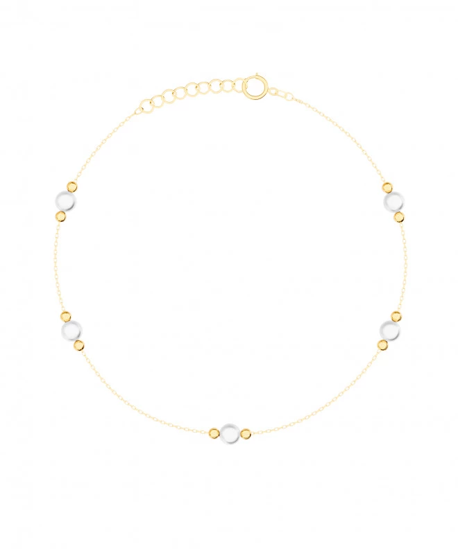 Bonore - Gold 585 - Nacre bracelet 141096