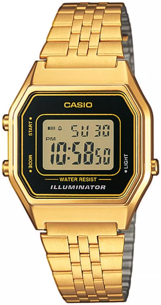 Casio VINTAGE Gold Women's Watch LA680WEGA-1ER