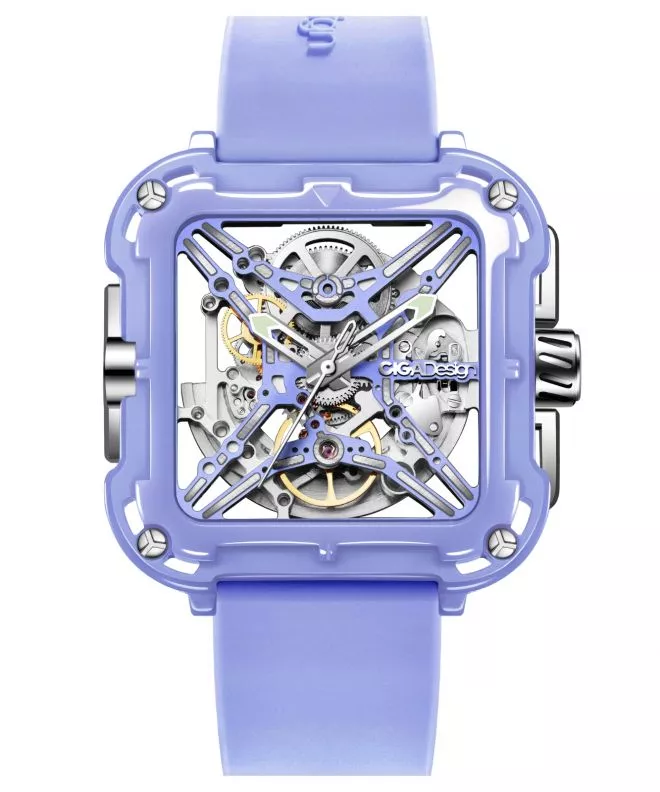 Ciga Design X Series Ceramic Skeleton watch X012-PP02-W5PL
