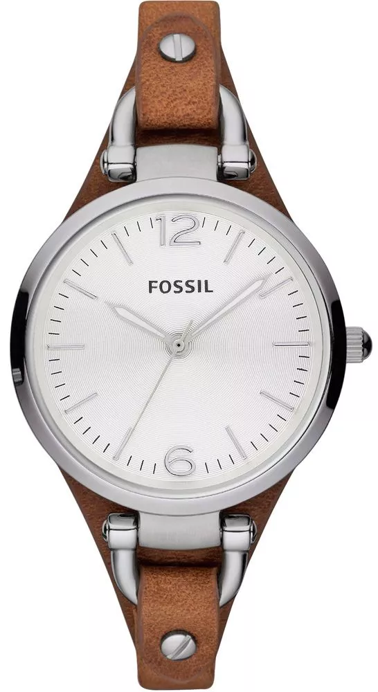 Fossil Georgia Leather Women's Watch ES3060