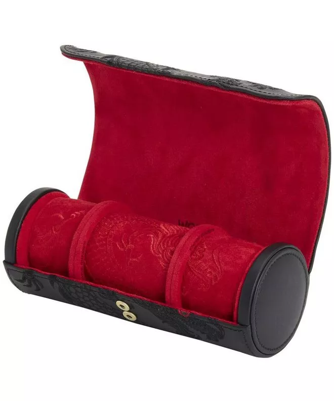 Wolf Lunar Year Of The Dragon Black case 493902