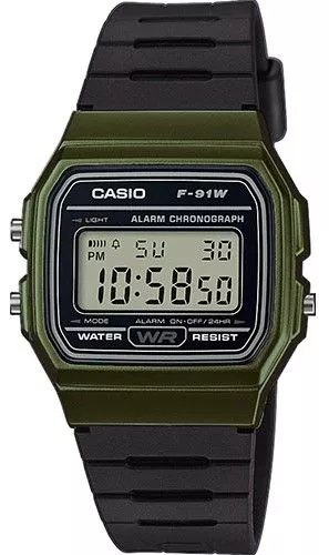 Casio VINTAGE Sport Watch F-91WM-3AEF