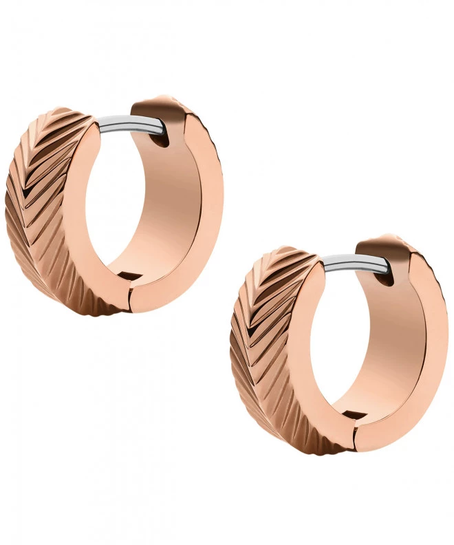 Fossil Harlow Linear Texture earrings JF04662791