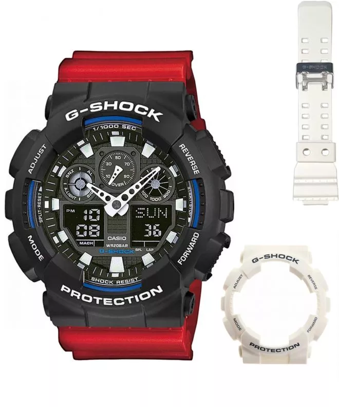 Casio G-Shock GA-100 Original Set gents watch GA-100B-Set077