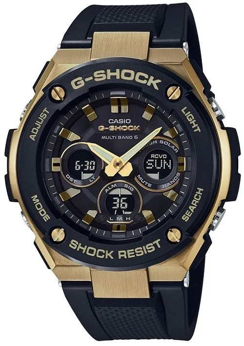 G-SHOCK Casio G-Steel Solar Waveceptor gents watch GST-W300G-1A9ER