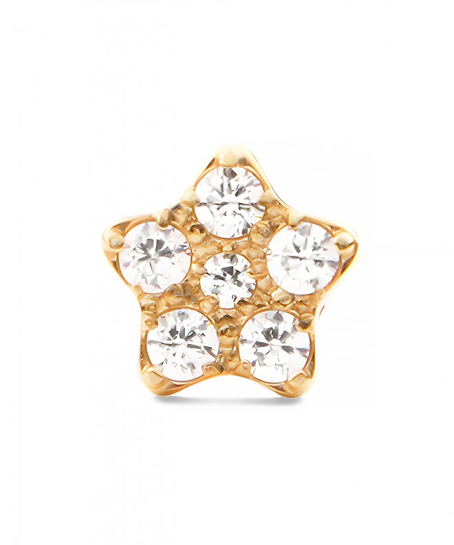 Daniel Wellington Crystal Star Stud Gold earring DW00400864