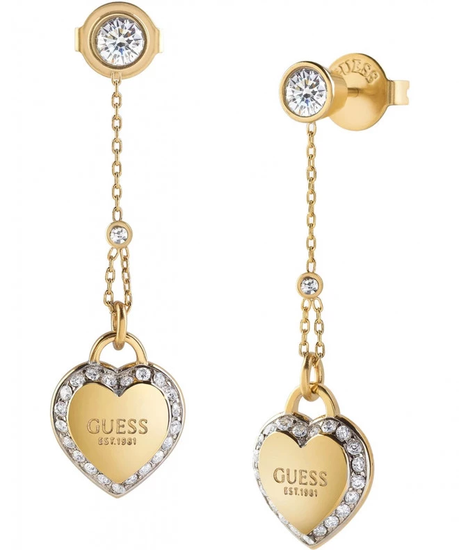 Earrings Guess Fine Heart JUBE01425JWYGT-U