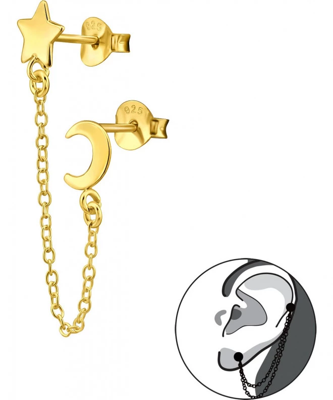 Bonore - Gold-Plated Silver 925 earrings 167767