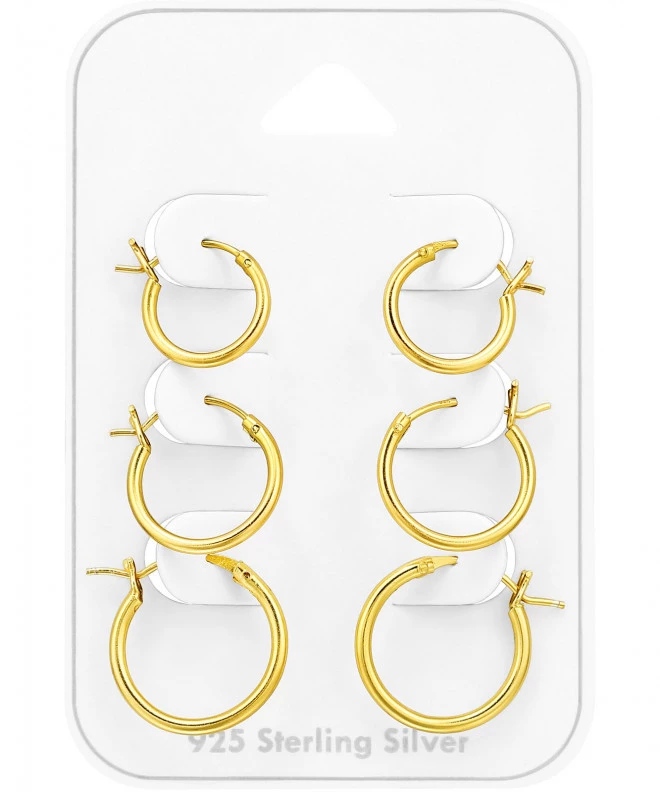 Bonore - Gold-Plated Silver 925 earrings 168047