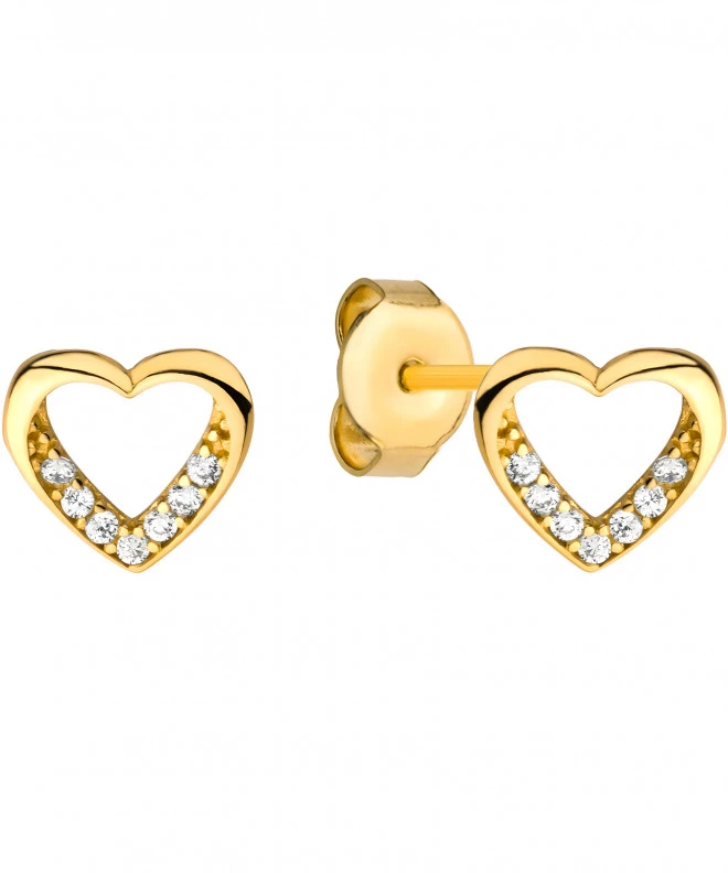 Bonore - Gold 585 - Cubic Zirconia earrings 137595