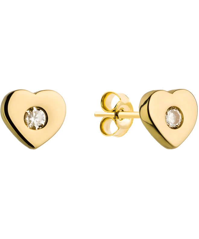 Bonore - Gold 585 - Cubic Zirconia earrings 137596